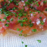 アーリア ディ タクボ - 釧路産桜マスのカルパッチョＵＰ（11.4月）