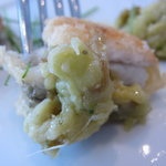 アーリア ディ タクボ - 穴子のフリット　炭焼きにした長茄子のたたきとＵＰ３（11.4月）