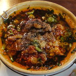 中国料理　王味 - 水煮肉片