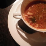カフェ カリフォルニア - トマトの煮込みスープ