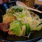 まぜそば（超特盛）…税込650円+150円=800円