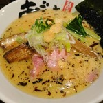 麺屋あごすけ - 2017年11月　塩とんこつちゃーしゅーめん　1180円