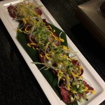 馬タンのたたき