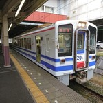 麺屋あごすけ - 2017年11月　HK100　超快速スノーラビット　越後湯沢駅にて