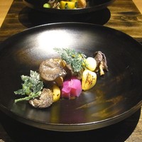 御料理 光安 - 季節野菜の吹き寄せ