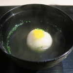 日本料理 みや  - 29年11月　スッポン餅の椀