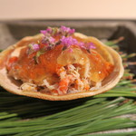日本料理 みや  - 29年11月　香箱蟹　内子、外子
