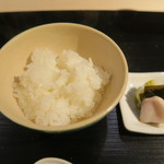 日本料理 みや  - 29年11月　石川棚田米