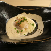 日本料理 みや  - 29年11月　河豚白子飯蒸し