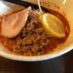 ら麺はちに - 火山ラーメン(激辛) 850円(税込)