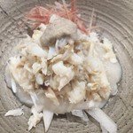 寿司 中川 - ワタリガニと山芋の擂り流し