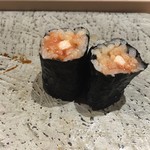 寿司 中川 - トロたく巻