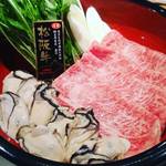 Roppongi Kakishin - 牡蠣と松阪牛の土手鍋