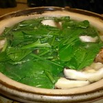 江戸三 - ほうれん草♪鮮やかな緑