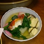 江戸三 - 伊勢海老、湯葉♪彩り