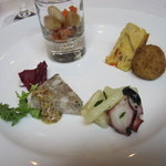 カンブーザ - 前菜盛り合わせ