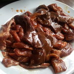 豚はらみとレバー