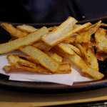 ゴボウ揚げ。ビールのおつまみに最高！