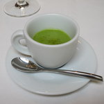 カンブーザ - そら豆の冷製スープ→間違えてたらごめんなさい・・・