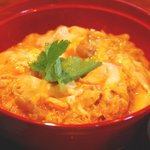 比内地鶏 ほっこりや - 比内地鶏の親子丼(１２００円)