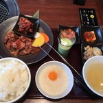 Yakiniku Toraji - 黒味噌漬けタン御膳