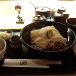 饂飩の四國 - 生醤油納豆定食（税抜き1070円）