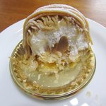 ブールドゥ・ネージュ - モンブラン断面　何だか汚いな…^^;