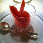 ポンテ ベッキオ - お口なおしのシャーベット