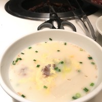 焼肉トラジ 名古屋セントラルタワーズ店 - コムタンスープ