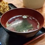 Miura ya - 定食のお吸い物