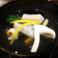 八寸 - ぐじ、松茸、焼き餅