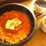 カフェ自休自足 - 塩麹入りトマトリゾット