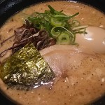 二十四代目哲麺 - 豚骨醤油味玉ラーメン ￥650