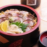 Nihon Ryouri Mamefuku - 焼きカマスのちらし寿司