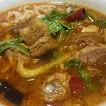 大豊収 - 牛バラの辛味麺