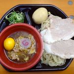 新旬屋　麺 - 山形さくらんぼ鶏使用 金のつけ鶏中華(贅沢オススメトッピング)