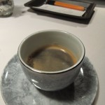 レストラン　カズ - 最後はホットコーヒーを頂いてこの日のディナーは終了です。