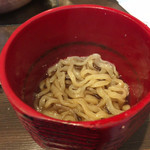 しゃぶしゃぶ 藤 - 〆の熟成多可水麺