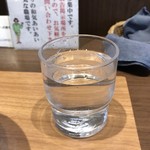 川村屋 - 冷たい水。
      美味し。