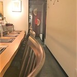 紀文寿司 - カウンター席