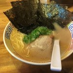 麺志 - らーめん道に海苔トッピング