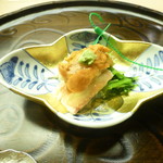 懐石料理 桝田 - 蟹と雲丹