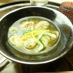 懐石料理 桝田 - 合鴨ミンチ