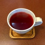 ジャム cafe 可鈴 - 食後のローズヒップティー