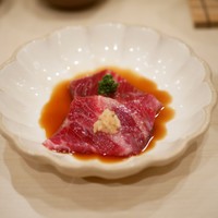 鮨さかもと - ナガスクジラおのみ