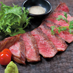 ・Today's special Japanese beef grilled with wasabi