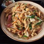 チャンプルー食堂 - ふーチャンプルー定食（600円）