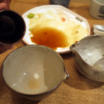 手打そば 乃田 - すべての汁を完食！