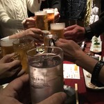 居酒屋あげあげ - 乾杯