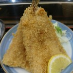 魚重 - かますフライはいいサイズ